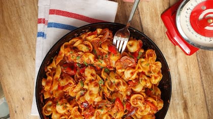 Moñitos o fideos con atún