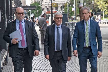Los integrantes del Consejo de la Magistratura Álvaro González, Miguel Piedecasas y Eduardo Vischi