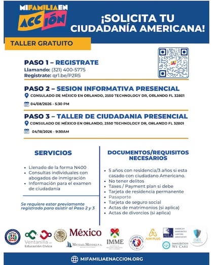 El consulado organizó un taller para los mexicanos que soliciten la ciudadanía