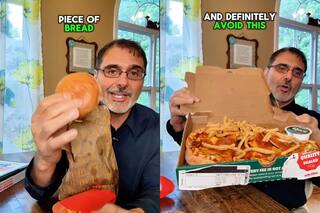 Es médico y desde EE.UU. muestra cómo se ven estos platos de comida rápida dos meses después de guardados