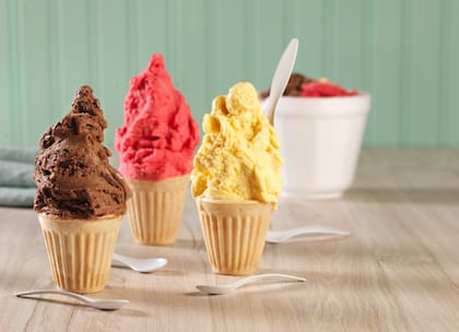 El consumo promedio de helado artesanal en la Argentina es de 7,3 kilogramos por persona al año