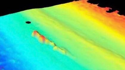 El contacto detectado el 30 de noviembre fue verificado por el ROV ruso y fue descartado