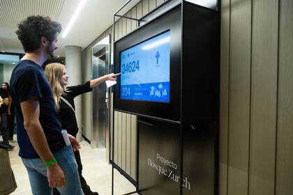 El contador de árboles donados de Zurich en Experiencia Casa Living