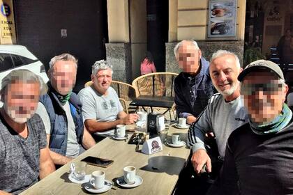 El contador Gabriel Mizzau, que también trabajó para un narco, junto con el juez Marcelo Bailaque