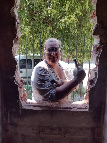 El contenido que sube es de sus horas de trabajo en distintas casas.