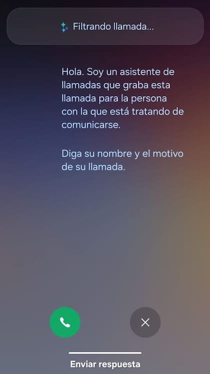 El contestador inteligente del Galaxy S26 va transcribiendo su charla