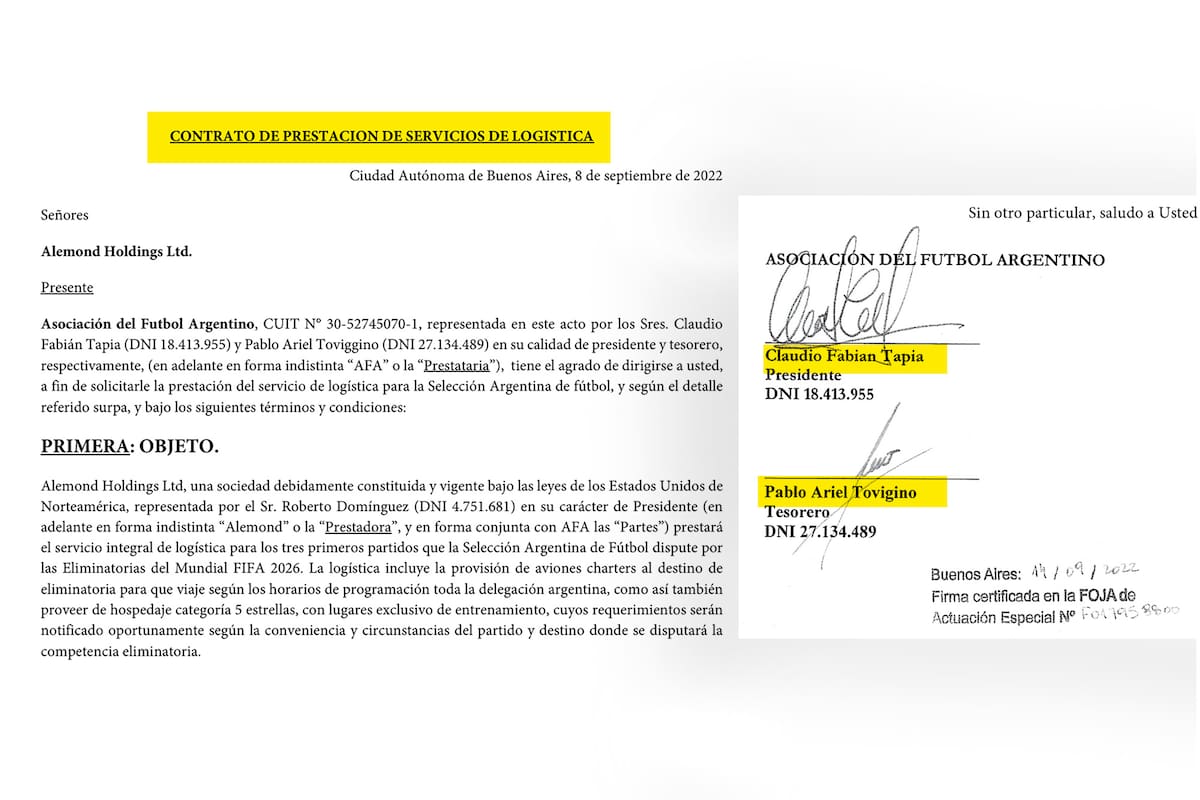 AFA transferiu 6 milhões de dólares num contrato de “logística” que se tornou empréstimo à Faroni AFA transferiu 6 milhões de dólares num contrato de “logística” que se tornou empréstimo à Faroni
