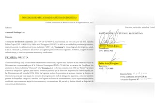 La AFA giró US$6 millones con un contrato de "logística" que se transformó en un préstamo a Faroni