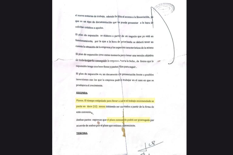 El contrato prevé una duración de 12 meses y es prorrogable