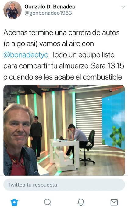 El controvertido mensaje de Bonadeo