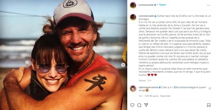 El contundente mensaje de Connie Ansaldi a Facundo Arana tras 20 años de amistad (Foto: Instagram @connieansaldi)