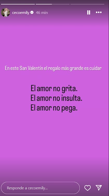 El contundente mensaje de Emily de Love is Blind tras denunciar a su marido por violencia de género (Captura: Instagram @cecoemily)