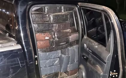 El convoy de 19 vehículos incluía camionetas cargadas con drogas hasta en la cabina