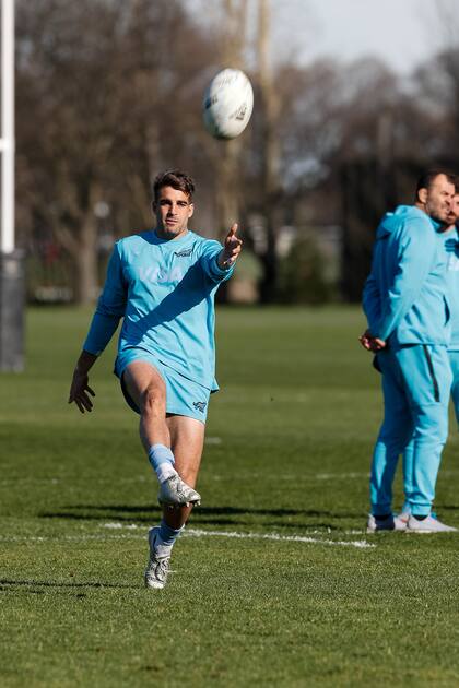 El cordobés Juan Cruz Mallía, que se entiende bien con su comprovinciano y apertura Santiago Carreras, vuelve a ser titular como fullback de los Pumas.