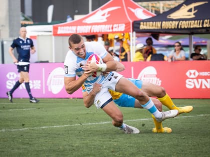 El cordobés Santino Zangara es uno de los dos jugadores que debutó esta temporada; también dirá presente en Perth