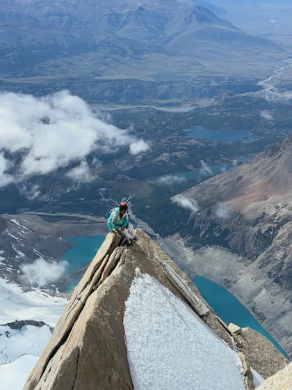 El cordón montañoso del Cerro Fitz Roy