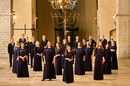 El Coro Filarmónico de Cámara de Estonia, fundado por el padre de Andrés Kaljuste
