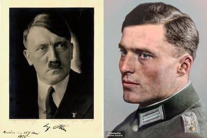 El coronel Stauffenberg rápidamente se convirtió en un detractor secreto de Hitler