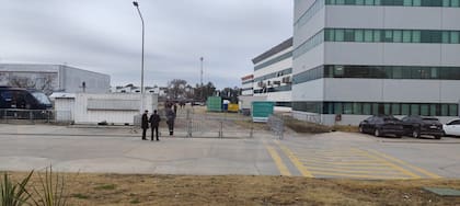 El "corralito" reservado a los periodistas por los organizadores de La Derecha Fest, lejos de los protagonistas del evento