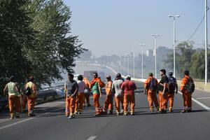 El corte de Circunvalación en Rosario afectó el ingreso al puerto