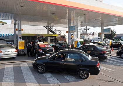 El corte de gas en las estaciones de servicio fue un hecho inédito