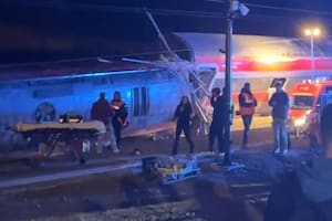 El creador de contenidos Lucas Merayo registró el descarrilamiento de las dos formaciones ferroviarias en Andalucía