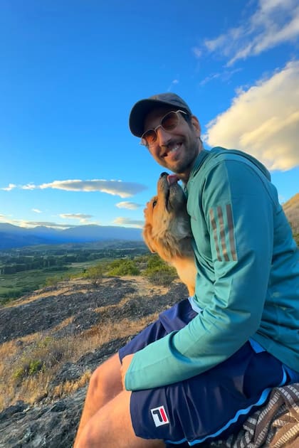 El creador de División Palermo, en medio de la naturaleza