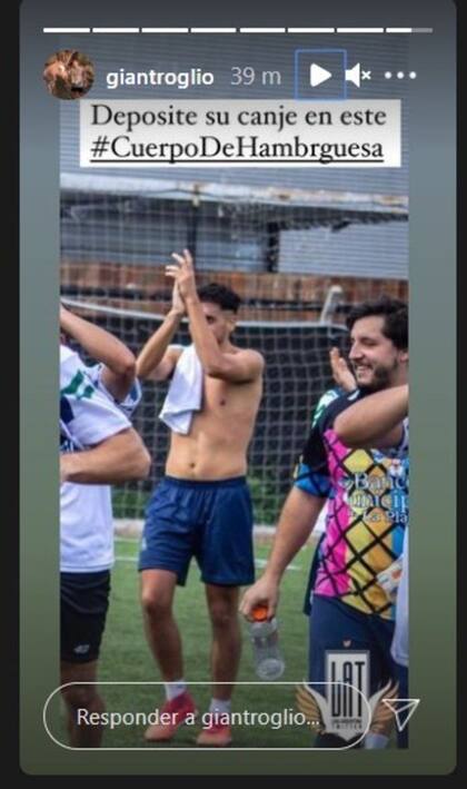 El cruce de bromas entre Pedro Troglio y su hijo Gian: "Tiene cuerpo de hamburguesa"