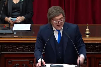 El cruce de Javier Milei con el bloque opositor en el Congreso