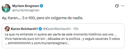 El cruce entre Bregman y Reichardt en X