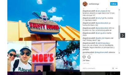 El cruce entre Diego Brancatelli y los seguidores de su esposa, Cecilia Insigna