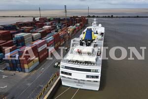 Puerto Madryn no autorizó el amarre del crucero Hamburg