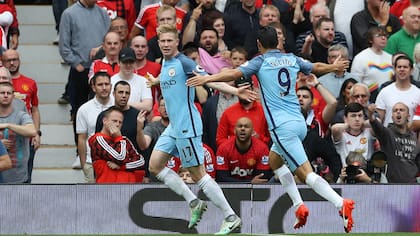 El Ctiy de Guardiola festejó en Old Trafford