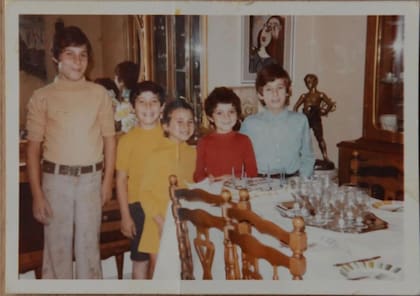 El cuadro colgado en el comedor de la familia Lo Rosso durante décadas