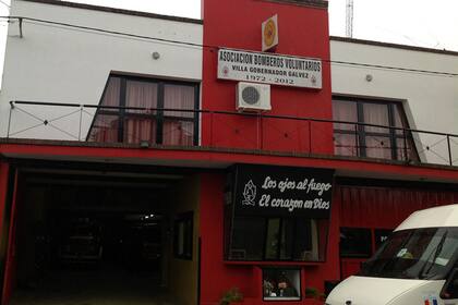 El cuartel de bomberos de Villa Villa Gobernador Gálvez
