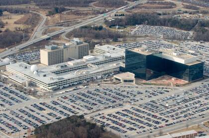 El cuartel general de la Agencia Nacional de Seguridad estadounidense, en Fort Meade, Maryland