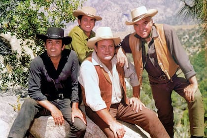 El cuartero que protagonizó Bonanza estaba integrado por Lorne Greene, Pernell Roberts, Dan Blocker y Michael Landon