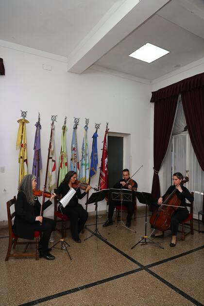 El Cuarteto de Cuerdas de la Sinfónica de la Policía Federal Argentina