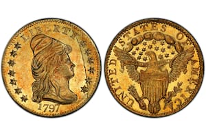“Draped Bust Type 2”: la moneda que ahora vale US$375.000