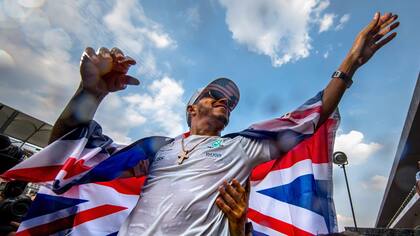 El cuarto festejo del inglés en la F1