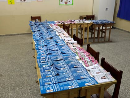 El cuarto oscuro en Formosa durante las últimas elecciones