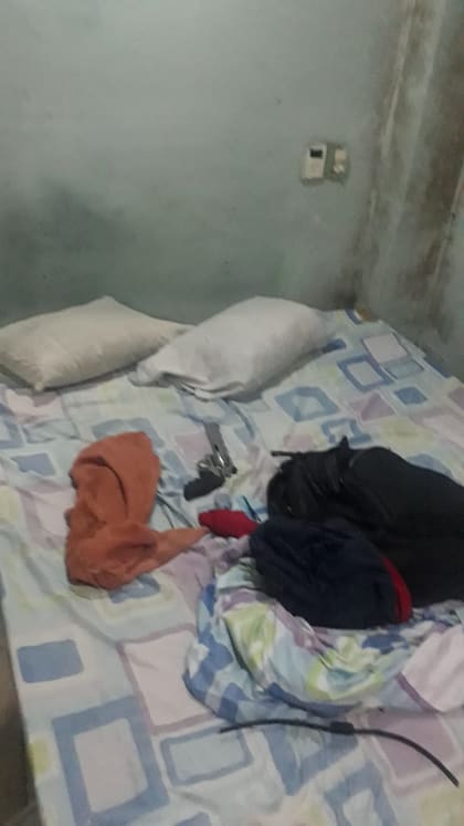 El cuarto que ocupaba Wellington Carlos Heredia en el hotel Coral, de Jean Jaures 38