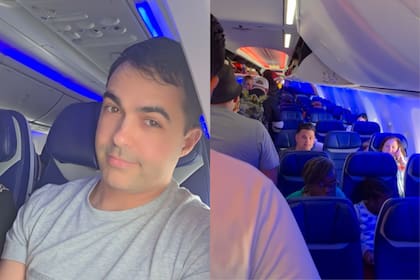 El cubano describió cómo había sido su experiencia al viajar y destacó que no hubo controles policiales en la manga del avión