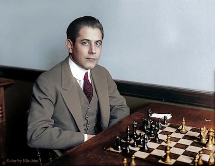 El cubano José Capablanca, el único latino que se coronó campeón mundial de ajedrez
