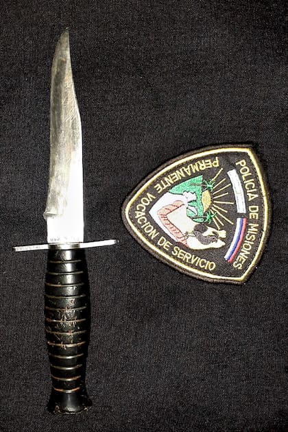 El cuchillo con el que un árbitro apuñaló a un jugador de fútbol amateur fue decomisado por la policía misionera