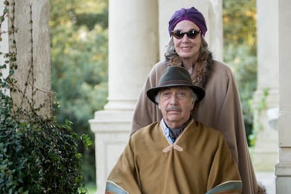 Graciela Borges junto a Luis Brandoni, en una escena de El cuento de las comadrejas