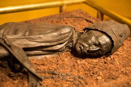 El cuerpo del Hombre de Tollund se conservó casi en perfecto estado gracias a las propiedades naturales del lugar donde fue enterrado