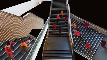 El cuerpo en movimiento es el denominador común de su producción