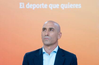 El cuestionado presidente de la Federación Española de Fútbol, Luis Rubiales, en una imagen de archivo