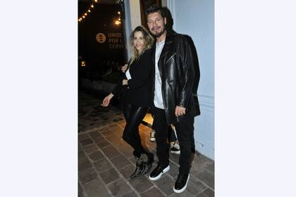 Guillermina y Marcelos llegaron de la mano